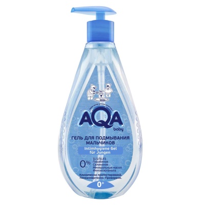 Гель для подмывания мальчиков 400мл AQA baby 02011509